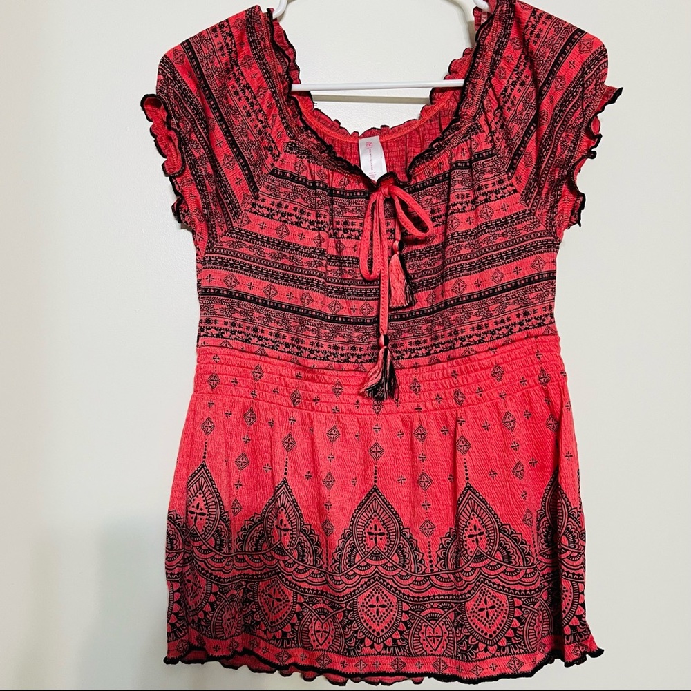 Beautiful fancy printed top